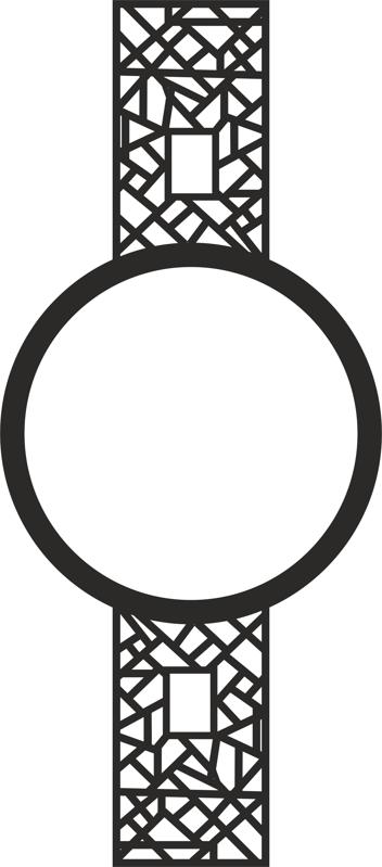 Traditional Borders Chinese Wind Pattern Free DXF File Free Vectors