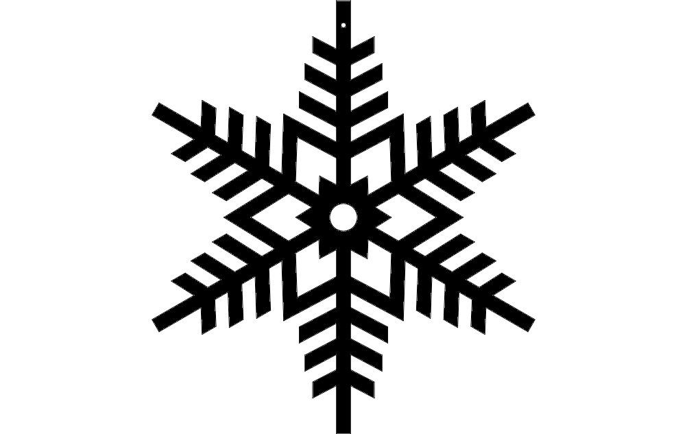 Design Snowflake 7 Free DXF File Free Vectors