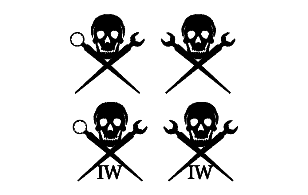 Ironworker Skull Free DXF File Free Vectors