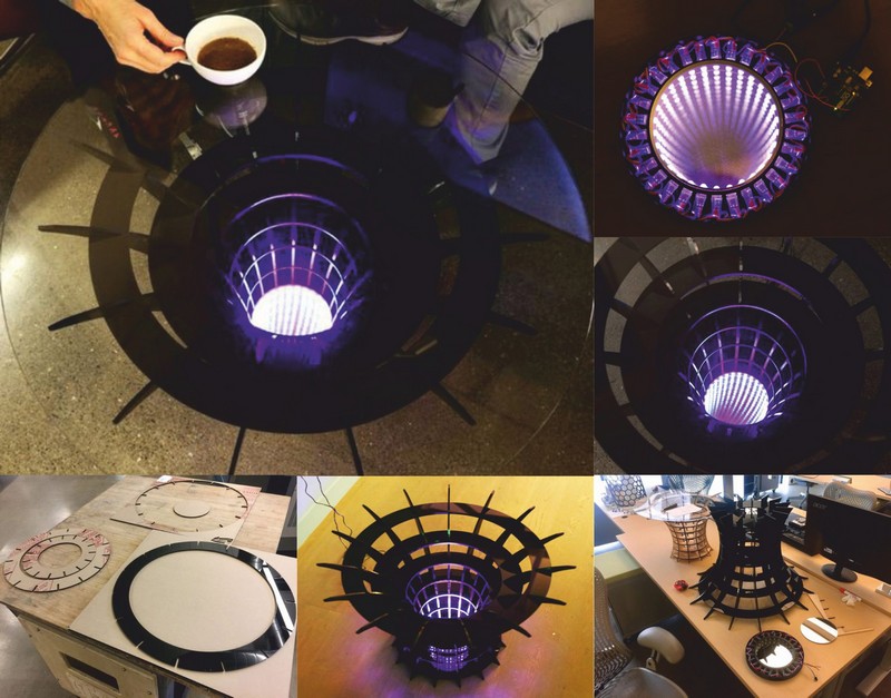 Round Coffee Table Free DXF File Free Vectors