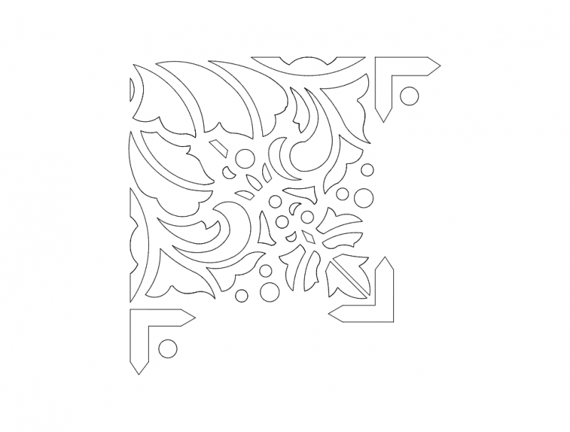 Ecke-2 Free DXF File Free Vectors