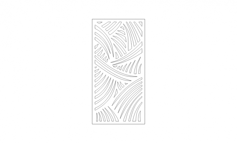 Wall Panel Pattern Free DXF File Free Vectors