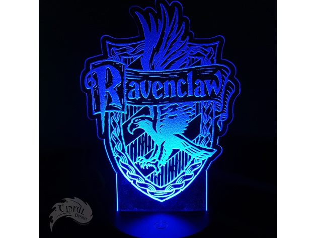 Ravenclaw House Crest Free DXF File Free Vectors